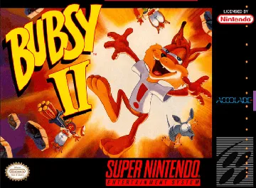 Bubsy II (USA) box cover front